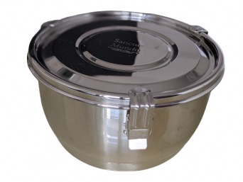  Lunchbox Edelstahl 1125 ml von Sanctus Mundo