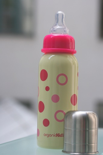  Edelstahl Babyflasche Girl