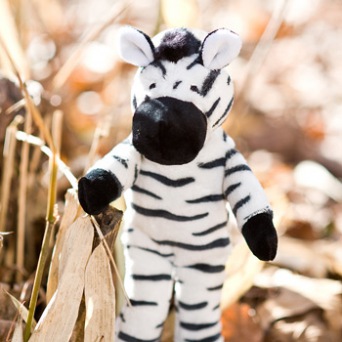  Pacimal Schnuller mit Kuscheltier Zebra