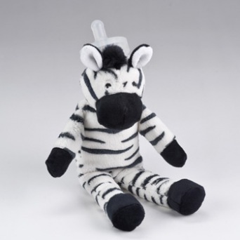  Pacimal Schnuller mit Kuscheltier Zebra